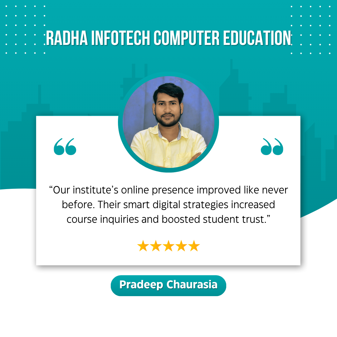radha infotech owner (pradeep chaurasia